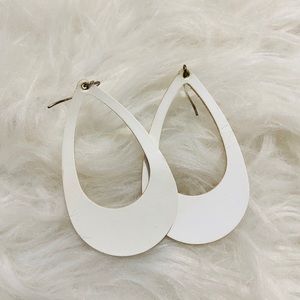Nickel & Suede Earrings